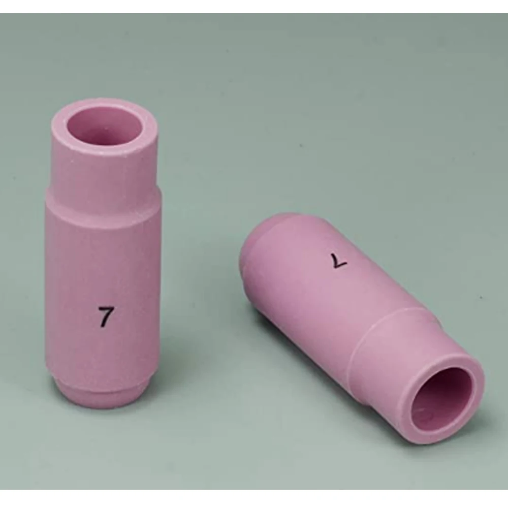 10pcs TIG Alumina Nozzles Ceramic Shield Cup 10N47#7 7/16