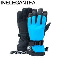 

Skien Accessories Board for Snow Kid Strap Snowboarding Surfcasting Guantes Nieve Alpin Snowboard Esqui Ski Skiing Gloves