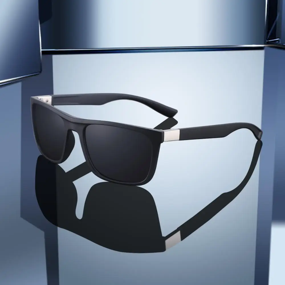 

PARZIN Polarized Sunglasses For Men Vintage High Quality Brand Designer Driving Fashion Guy's Sun Glasses