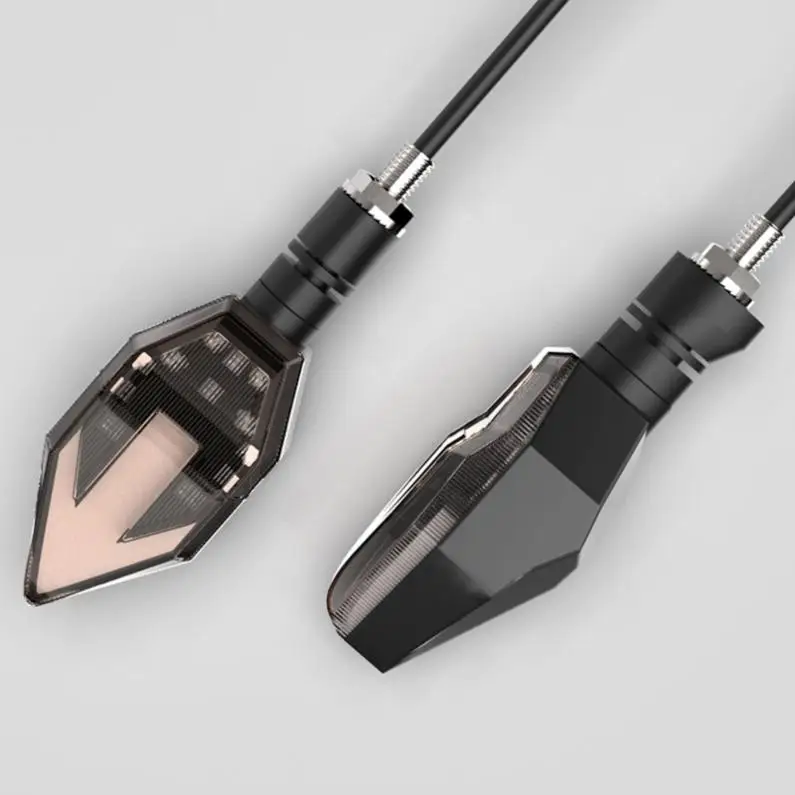 2 шт. 12V 3W Универсальный мотоцикл светодиодный указатель поворота стрелы лампа 150Nk дневных ходовых огней с антибликовым покрытием светильник Предупреждение светильник