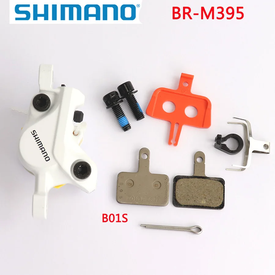 Shimano BR M395 гидравлический дисковый тормозной суппорт с B01S тормозные колодки