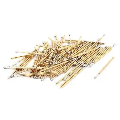 

100Pcs PM75-H 1.3mm 9-Point Crown Tip Spring PCB Testing Contact Probes Pin