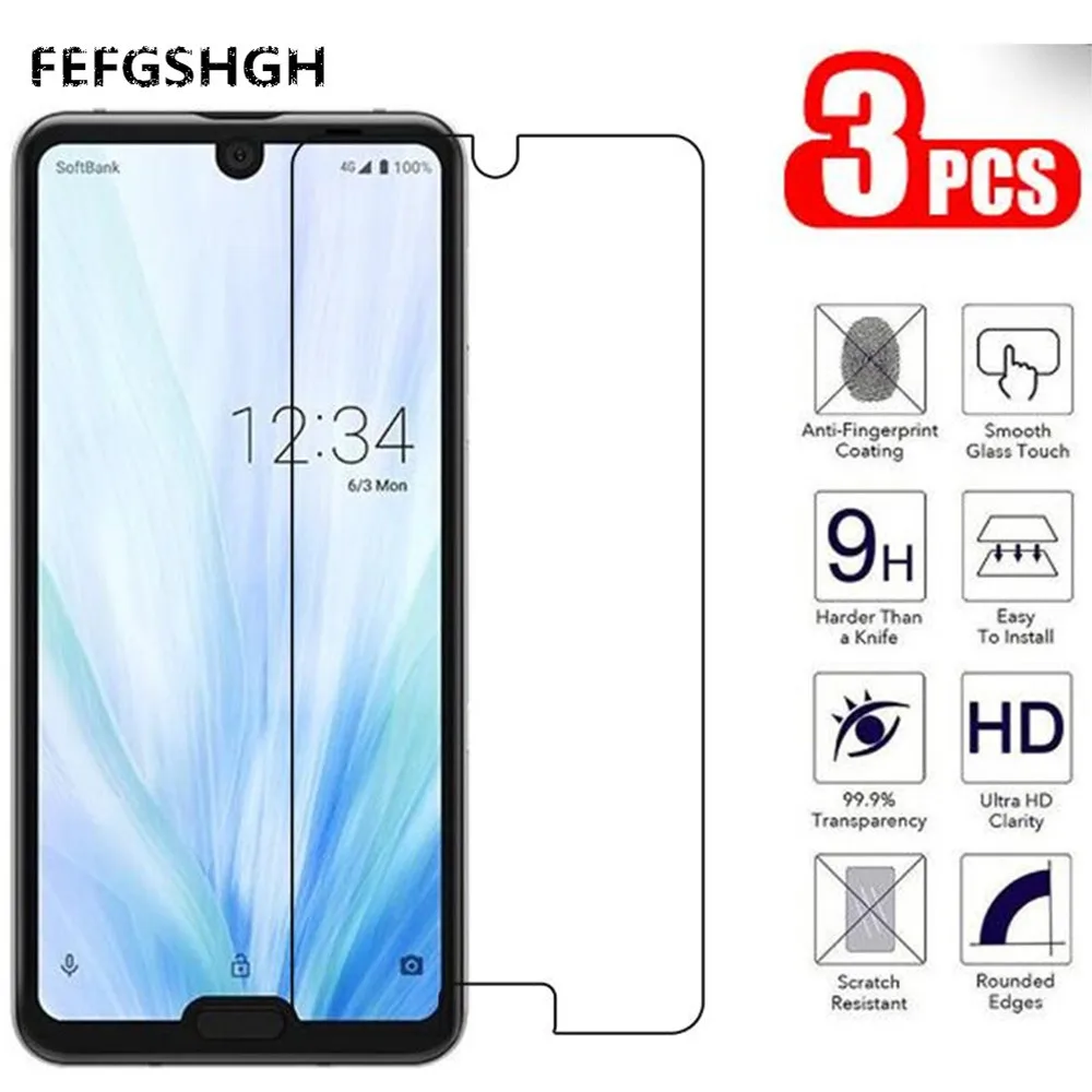 

Tempered Glass For Sharp Aquos R3 Ultra-thin Screen Protector for Sharp Aquos R3 Toughened Film For Sharp Aquos R3 Glass
