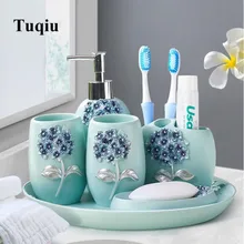 Набор аксессуаров для ванной из полимерного материала, инструменты для мытья бутылки, чашки для полоскания рта, мыло, держатель для зубной щетки, предметы домашнего обихода