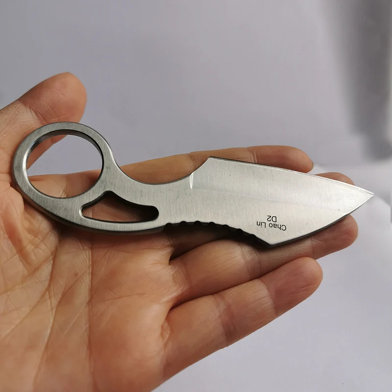 Free Shipping Super Classic D2 Steel Survival Diving Knife Fixed Blade