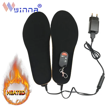 

New Wireless Remote Control Warm Shoe Innerinsoles Winter Outdoor Sports Heating Insole 1800 mAh Battery