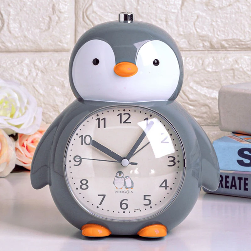 Timemark CL-PENGUIN Reloj Despertador Infantil Pingüino