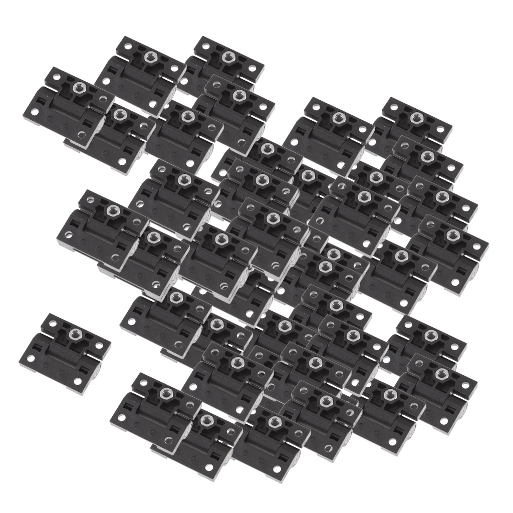 80x Torque Hinge Position Control Replacement for Southco E6-10-301-20 (Black)