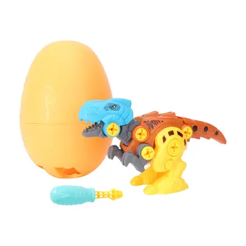 

1 Set of Kids Dinosaur Egg Model Plaything DIY Disassembling Combination Toy