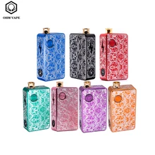 Цвет Ом AIO Pod испаритель комплект 45 Вт коробка мод комплект 3 мл испаритель Бак Мощность по одной 18650 с 1.5ом керамических катушек