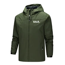 Balr série das mulheres dos homens com capuz caminhadas jaqueta à prova dquick água secagem rápida roupas de acampamento ao ar l