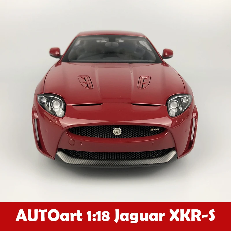 Autoart 1/18 Jaguar xkr-s французский гоночный Синий литой автомобиль модель