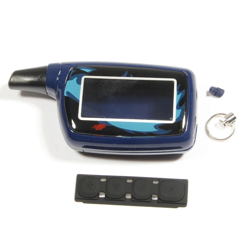 Buena Compra Carcasa azul para llavero Logicar 4, carcasa para dispositivo antirrobo Logicar 1 2 3 4 5 6 i para sistema de alarma bidireccional pBQKM3V69go