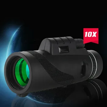 

50x60 Lens Telescope Monocular Wide Macro Fisheye Lens Mini Mobile Phone Monocular Telescope Night Lens+Tripod+Clip