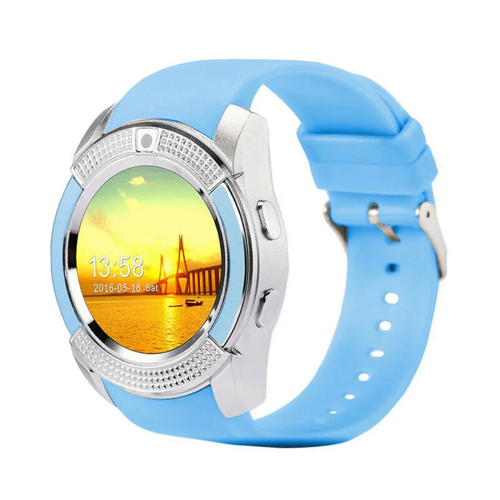

smart watch Bluetooth touch screen Android waterproof sports men and women smart watch with camera SIM card slot PK DZ09