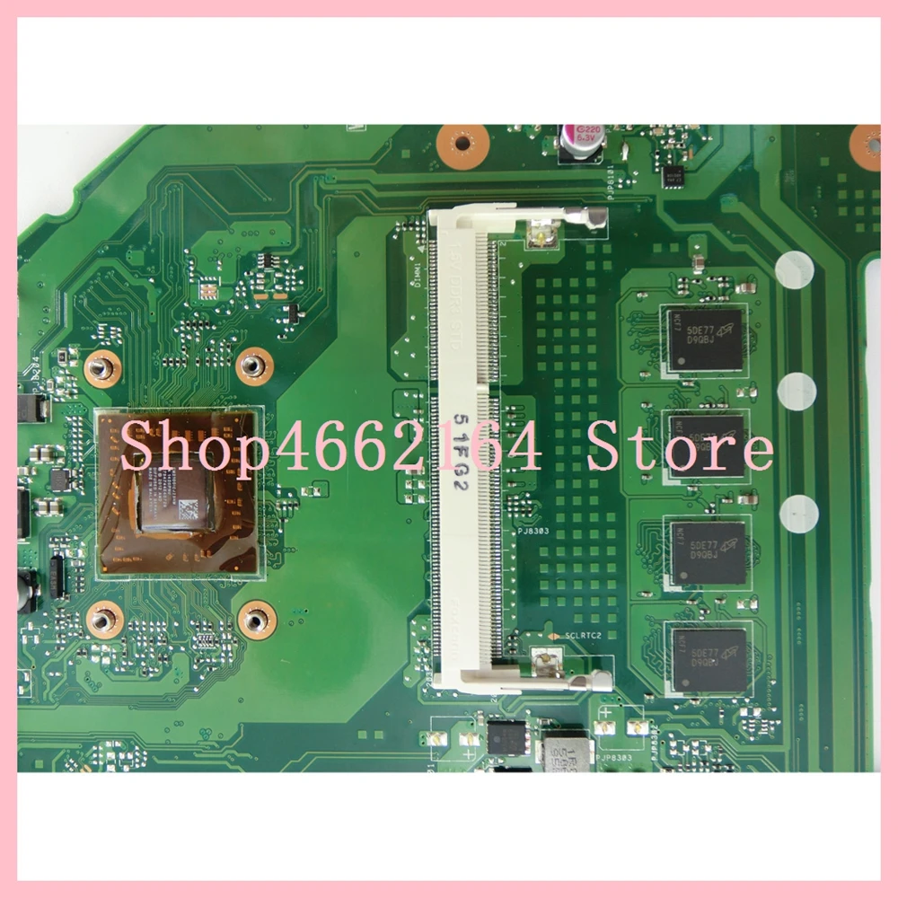 X550WAK материнская плата для ноутбука ASUS X550WA E1-2100CPU 2 Гб Оперативная память Материнская плата ноутбука X550 X552W X550WE X550W D552W материнская плата для ноутбука тест