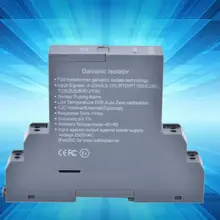 GLC Voltage and Current Signal Isolator Transmitter 1 In 1 Out Pluggable Power Distributor transformer 4-20mA DC0-5V/0-10V signal isolation transmitter current voltage transmitter multiple input multiple output 4 20ma 0 5v 0 10v