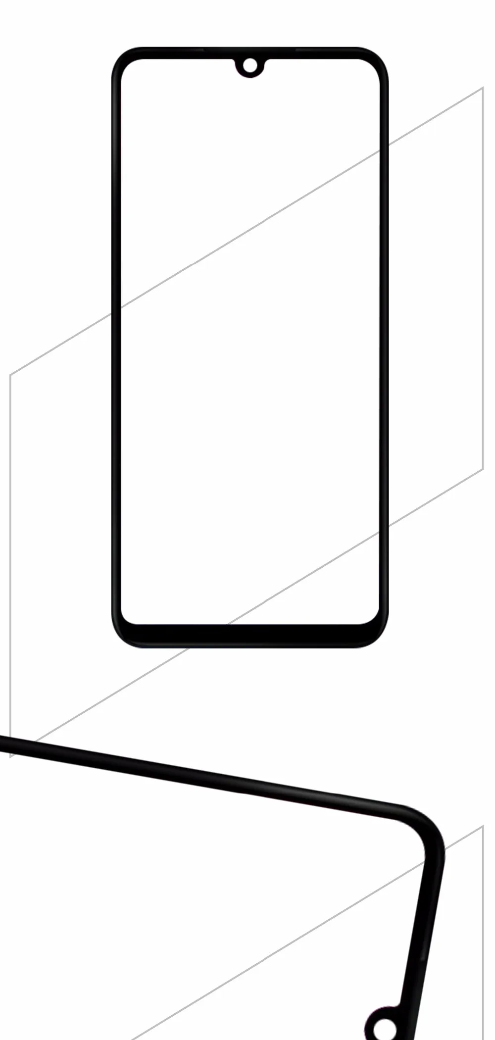 6,2" сенсорный экран панель для Xiaomi Redmi 7 сенсорный экран панель дигитайзер сенсор Переднее стекло телефон