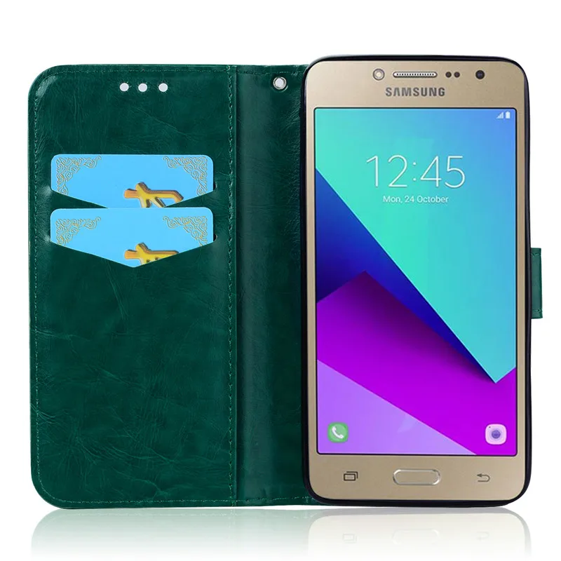 Роскошный кожаный чехол-бумажник для samsung Galaxy Grand Prime G530 G530H G531 G531H G531F SM-G531F чехол для samsung Grand Prime