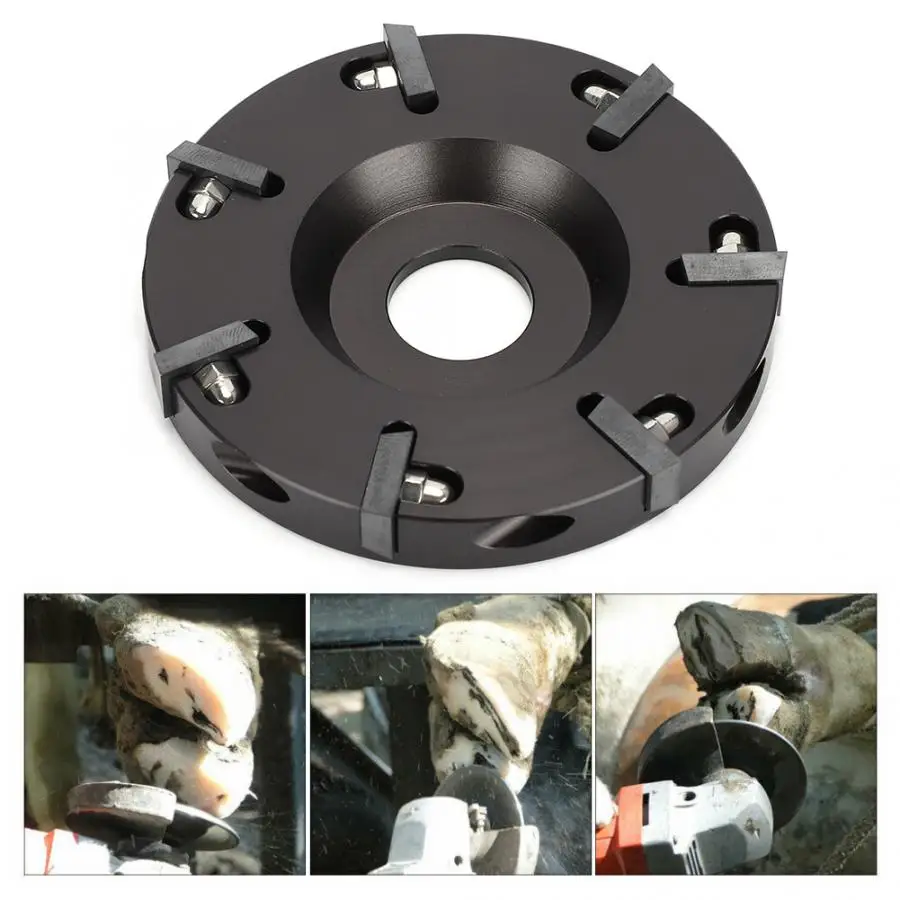 Нож для копыт Обрезной Для Копыт коровьего быка триммер ног диск с 7 более острыми