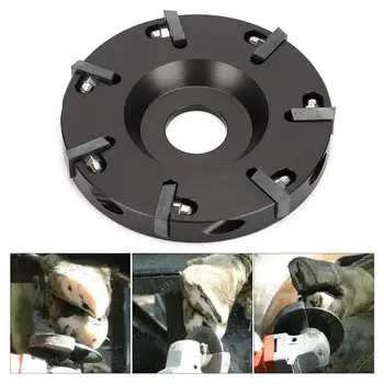 

Hoof Cutter Cow Cattle Hoof Trimming Cutter Livestock Sheep Foot Trimmer Disc Plate with 7 Sharper Blades Farm Animal Supplies