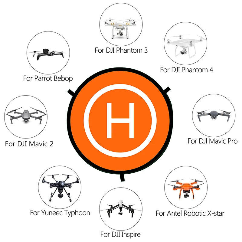 Посадочная площадка Mavic Air 2 55 см 75 посадочная для дрона DJI Mini Pro Spark Phantom FIMI