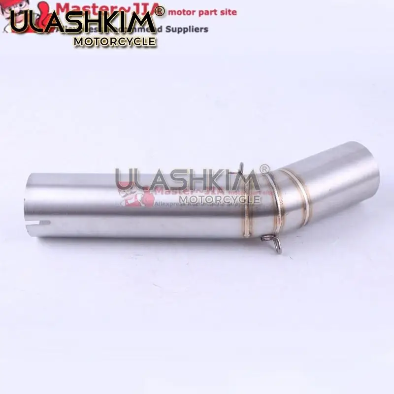 Мотоцикл Полная выхлопная средняя труба без шнуровки для Suzuki GSXR600 Gsxr700 Gsxr750 K7 GSX R700