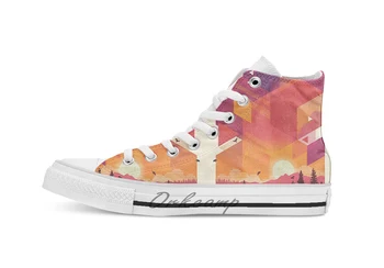 

Harvest Sky breathable Casual High Top lace-up Canvas shoes sneakers Drop shipping