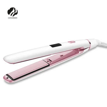 

GOODMAN 577 Hair Straightener and Hair Curlers 2 in 1 with Digital Display Straightener Iron Smart Power Off Hair Rollers