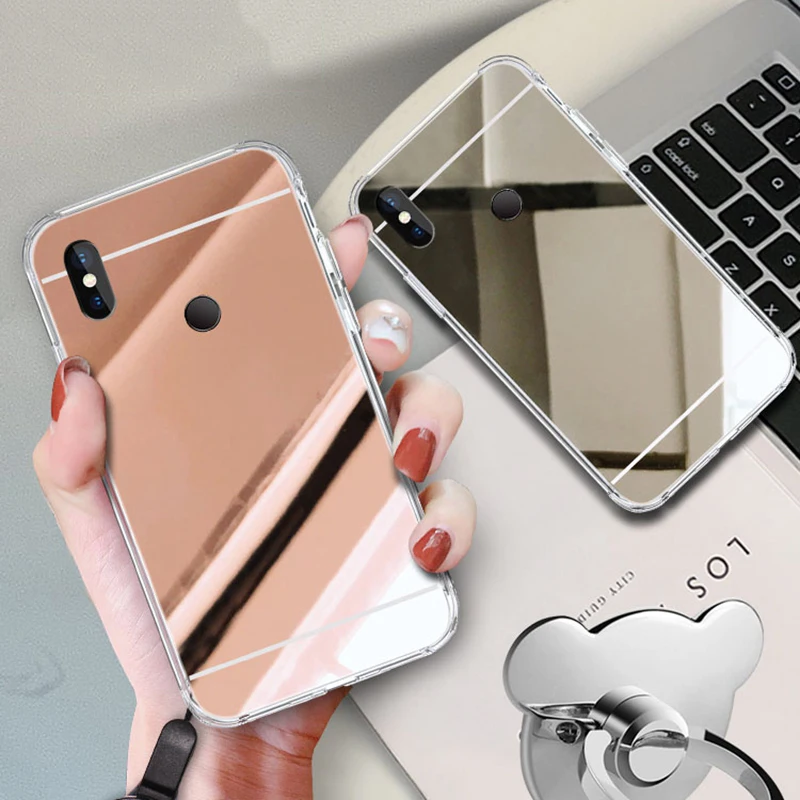 

Soft TPU Case for Samsung Galaxy A10 A40 A10 A30 A50 A70 Fashion Mirror Cover