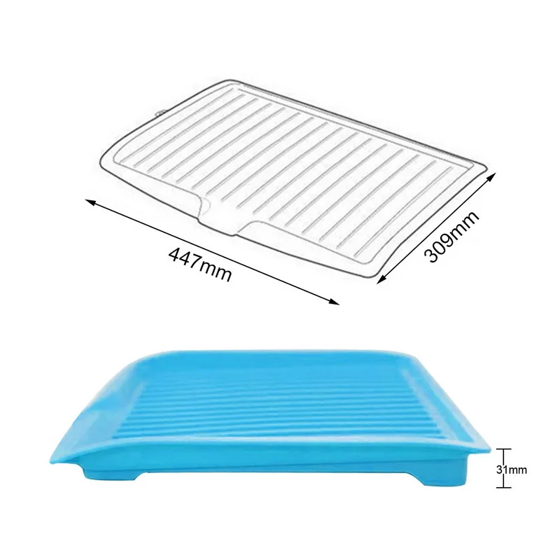 Drain Rack Kitchen Plastic Dish Drainer Tray Large Sink Drying Rack Worktop Organizer drying rack for dishes Dropshipping Newest