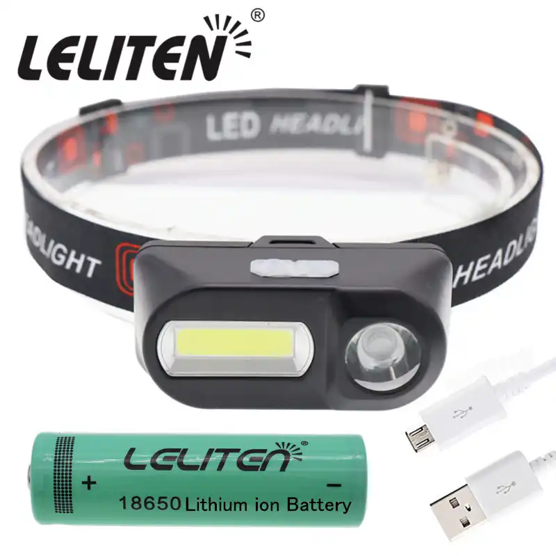 COB LED Arbeitsscheinwerfer Mini Taschenlampe USB Wiederaufladbare Camping Lampe