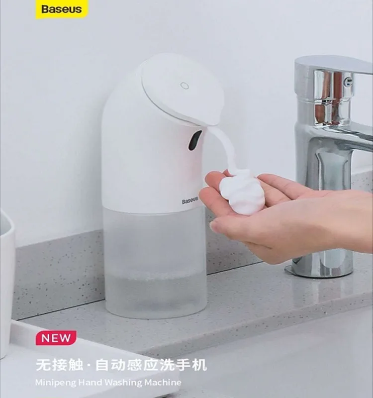 

BASEUS Simple Penguin Smart Infrared Wash Phone Non-Contact Automatic Sensing Bubble Wash Phone Hand Sanitizer