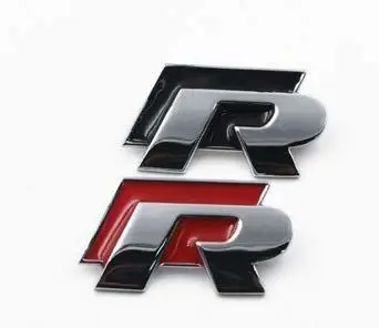 

Comercio Universal Emblema R de Metal Adhesivo (Rojo)