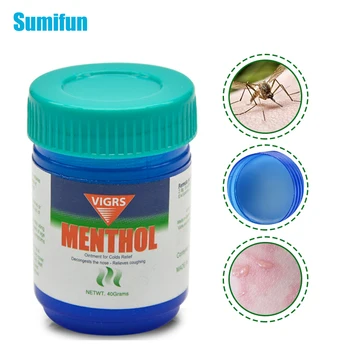 

1Pcs Ointment For Cold Relief Nasal Congestion Coughing Pain Balm Cooling Refresh Anti-itching Mosquito Repellent Cream P0042