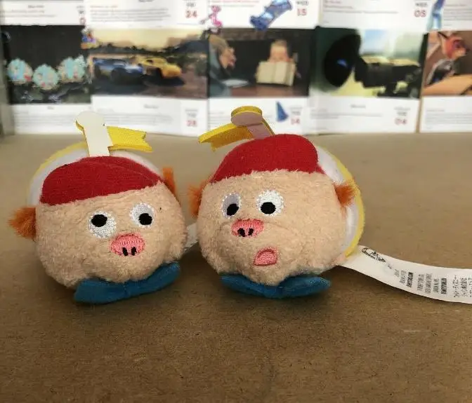 Animators Collection Soft Toy Bundle Tweedle Dum Tweedle Dee RARE 2PCS