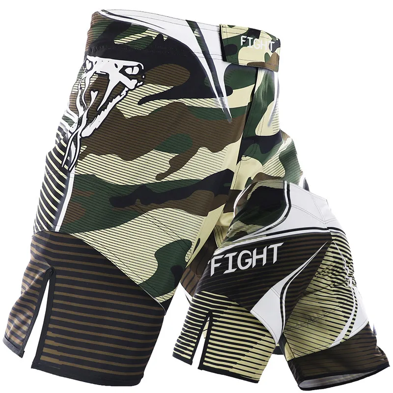 Camo Mma шорты Kick Boxing muay тайские печатные боксерские шорты Боксеры тайская футболка с надписью «ММА» Тренировка по кикбоксингу бойцовская одежда кросс-тренировка