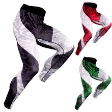 Компрессионные Леггинсы мужские джоггеры брюки фитнес змеиный принт обтягивающие мужские Штаны спортивные штаны тренажерные залы мужские Леггинсы