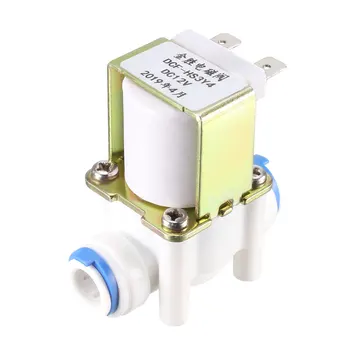

uxcell G3/8" Water Solenoid Valve DC 12V NC Normally Closed Quick Connect Inlet Valves