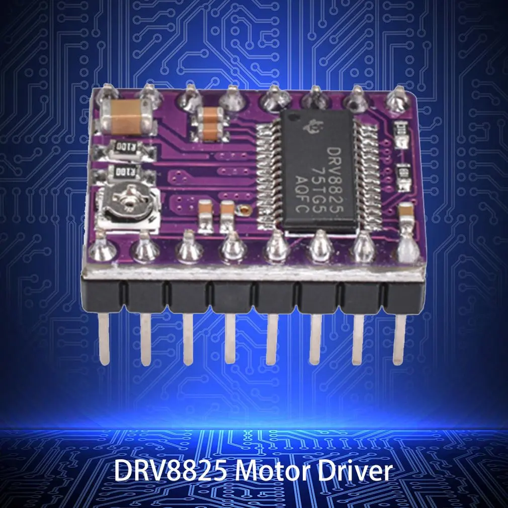 Drv8825 3d принтер аксессуары Stepstick Drv8825 Драйвер шагового двигателя