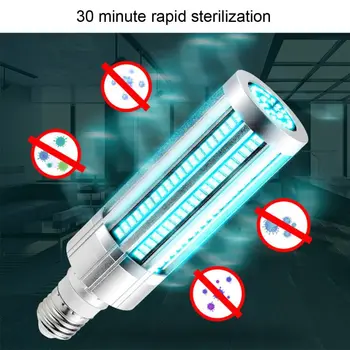 

60W UVC Germicidal Light Ozone UV Ultraviolet Sterilizing Corn Bulb Lamp E26/E27 A0NC