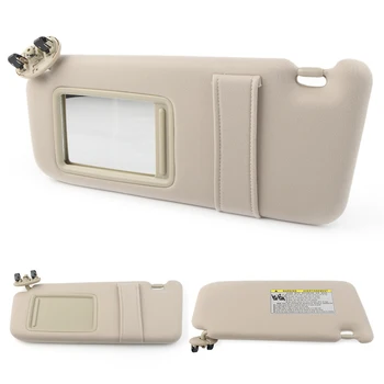 

For Toyota Camry 2007 2008 2009 2010 2011 Car Front Left Sunshade Sun Visor Shield W/O Vanity Light