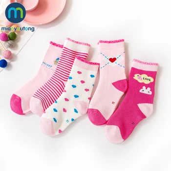 

5 pair Thicken Cartoon Comfort Cotton Warm Newborn Socks Kids Boy New Born Baby Girl Socks Cheap Stuff meia infantil Miaoyoutong