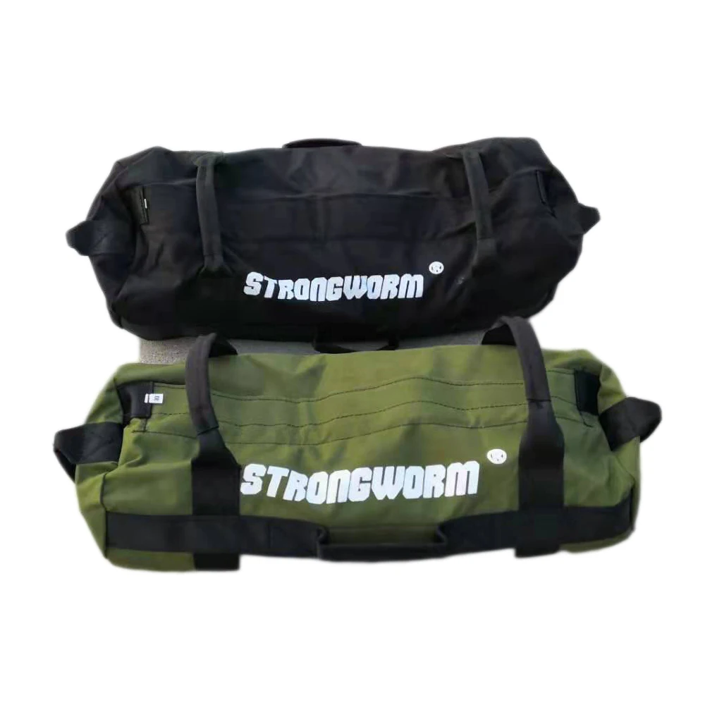 Strongworm 8 Handle Fitness Sandbag Strength Training Sandbag Workout Strongman