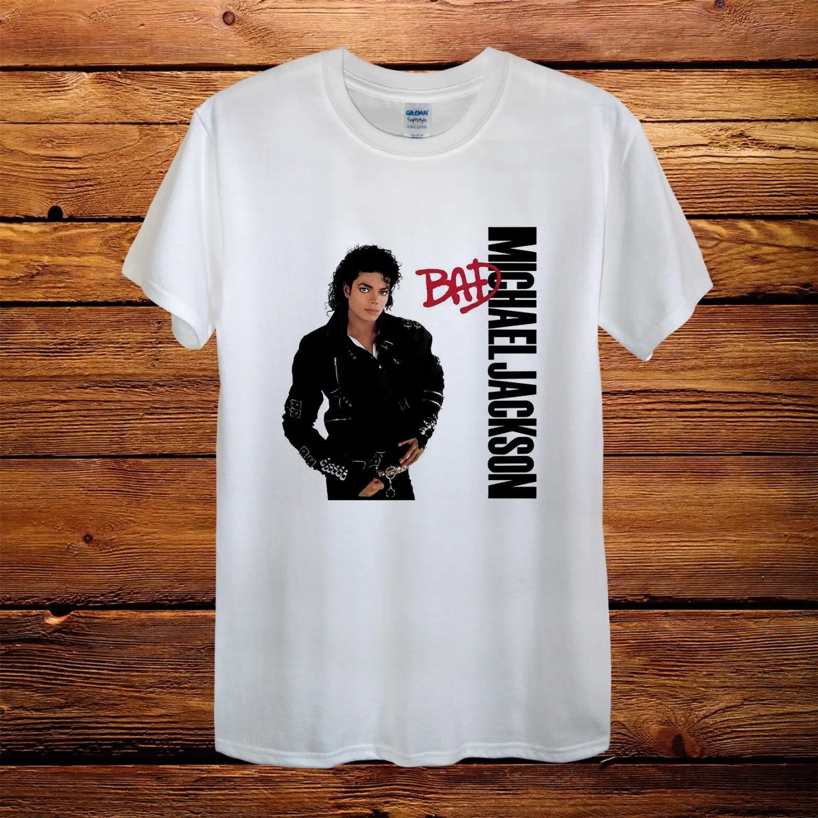 

Michael Jackson Bad Top Design T-Shirt Men Unisex Women Fitted pop Star