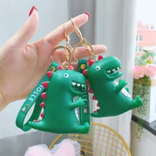 Beeped T-Rex творческие подарки игрушка ББ звук делая маленький брелок для ключей динозавры подвеска школьная сумка рюкзак подвесное украшение