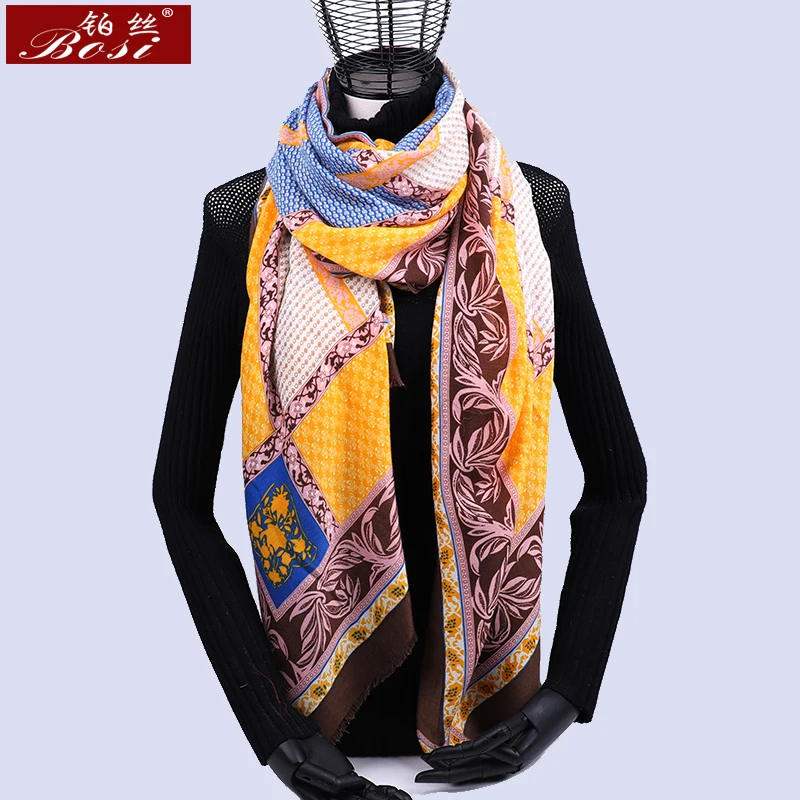 

Women Multicolor Scarves With Lady Winter Autumn Long Scarf Thinker Warm Female ladies soft Shawl Hot Sale Men Unisex muffler
