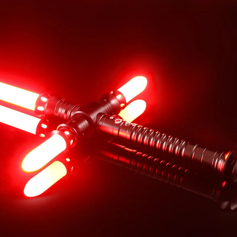 Lightsaber silah söndürme Metal kolu ses efekti oyuncak LED aydınlık kılıç açık Wars bıçak lazer kılıç silah oyuncaklar hediye pervane