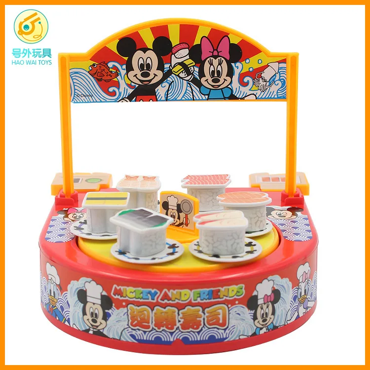 

Doraemon Rotary Sushi Educational ENLIGHTEN Toy Environmentally Friendly Cartoon Children Japanese Style Sushi Interactive Game