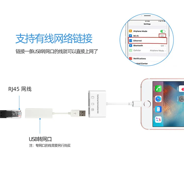 3 в 1 USB кард-ридер адаптер type C кабель SD/Micro SD TF подключение камеры смарт-карта памяти для Macbook Pro type-C порт